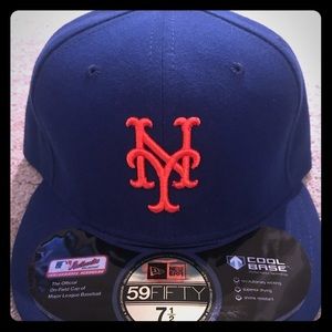 New York Mets Authentic Hat - Size 7 1/2